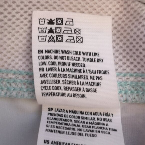 American Eagle Outfitters Men's Size Medium Palm Leaf Pattern Shorts - Picture 5 of 9